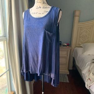 Free People high low tank top
